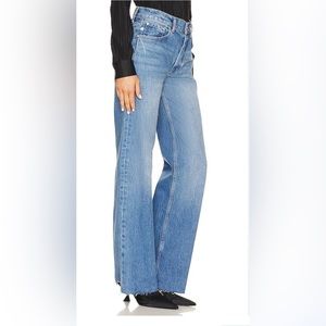 Anine Bing Hugh Highrise Wideleg Denim